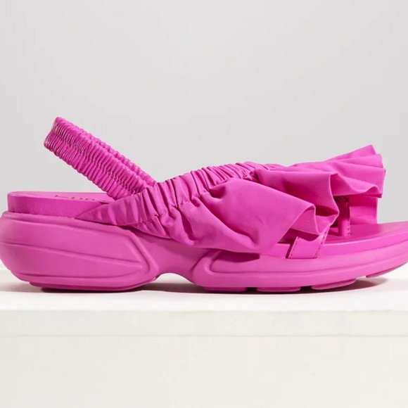 TRACY REESE NATURALIZER Hope For Flowers Firecracker SANDALS Size 7 Fuchsia NEW - Picture 2 of 15